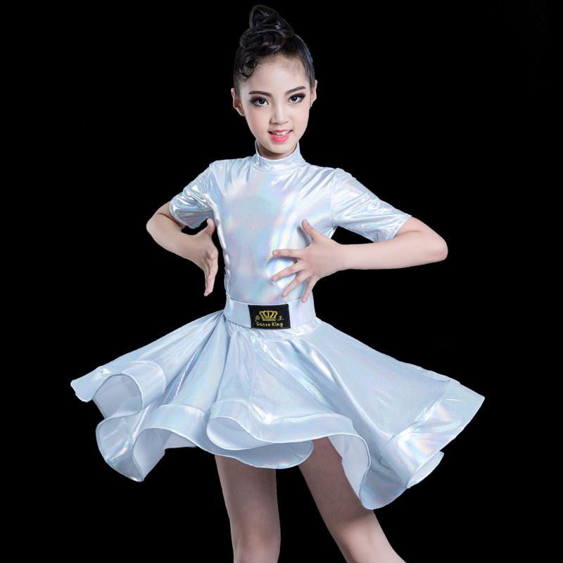 Latin dance skirt children and girls professional regulations competition clothes children's dance practice clothes performance clothes girls performance clothes