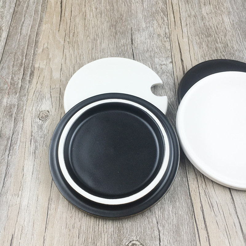 Creative Mug Cup lid Universal Ceramic Cup lid Round Matte Cup lid