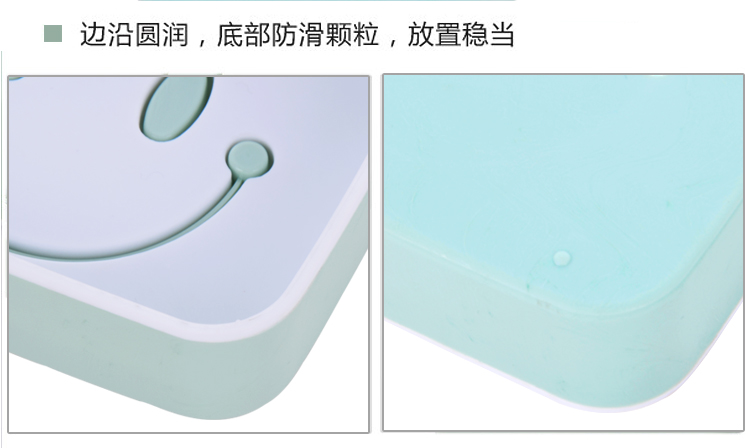 đèn led chiếu sáng ngoài trời Sáng tạo nhu yếu phẩm hàng ngày Nụ cười đôi xà phòng dày Hộp xà phòng du lịch khay xà phòng di động - Thiết bị sân khấu đèn led nhấp nháy 7 màu
