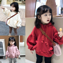The city of beautiful girls baby super sweet lace sweater coat new girl dress sweet