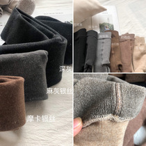 Childrens trousers in 2020 winter thick - wool pants in large childrens combed cotton wear plug - thicker girls pantyhose