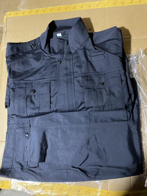 Authentic Mesh Winter Training Uniform, Large Size Training Jacket, Spring and Autumn Duty Uniform, Winter Security Uniform, Summer Work Uniform for Men