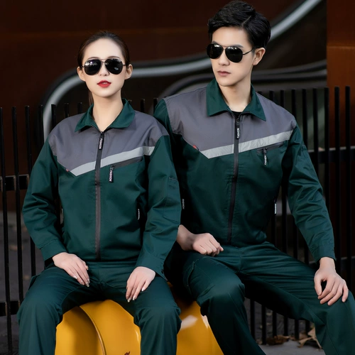 Износостойкий осенний светоотражающий комбинезон