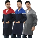 Длинная униформа медсестры для работы, износостойкий нагрудник, лонгслив, рабочая одежда