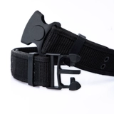 Дорожное тактическое снаряжение, плетеный универсальный черный ремень