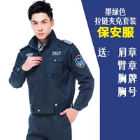 Зеленая куртка с молнией, комплект