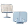 Bookshelf book clip fixed book reading stand reading stand children's multi-functional lifting primary school student desktop storage support support for reading and learning to place books artifact telescopic book stand clip book flipping