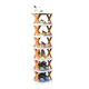 Simple shoe rack for home door indoor small narrow shoe rack dormitory multi-layer shoe cabinet gap space-saving storage