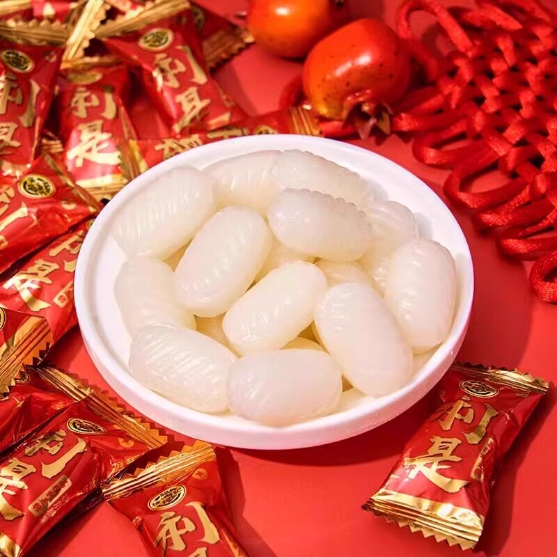 徐福记话荔枝利是糖扎花袋装280g，这款糖真的好吃吗？🍬🎁-生活-淘宝百科网