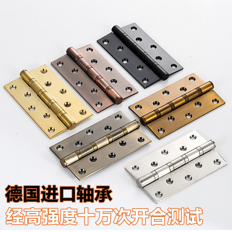 加厚合叶5寸铰链:开启静音木门新体验,现代简约门铰五金首选!🏡 -子母合页-淘宝百科网