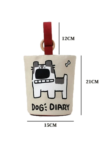 Портативная льняная сумка, ведро для выхода на улицу, сумка для еды