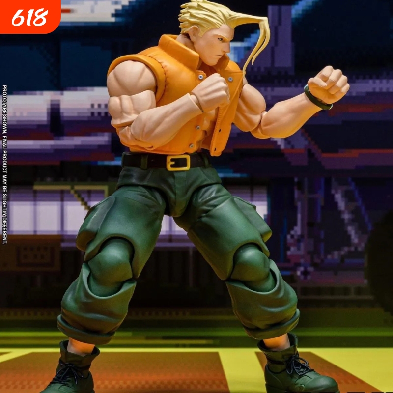 Storm Toys Street Fighter Charlie Nash 1/12 Movable Action Figure as a Holiday Gift for Boys