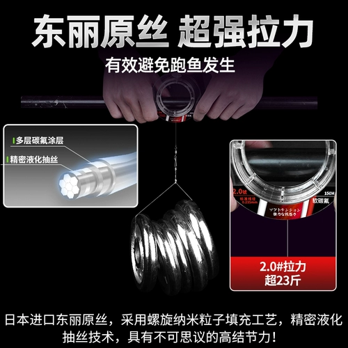 Япония импортировала подлинную леску из сырого шелка Toray, основная леска, мягкая нейлоновая леска, флагманский магазин флюорокарбоновой лески, сильная тяга