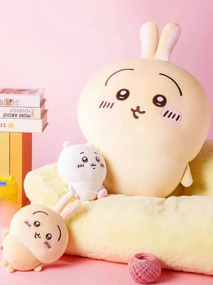 우사치 인형 봉제 인형 치이카와 인형 XIAOBA 베개 여성용 대형 치이카와 생일 선물