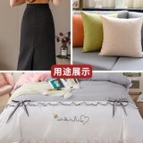 Невидимое платье с молнией, юбка, штаны, замок, длинные аксессуары, белая подушка