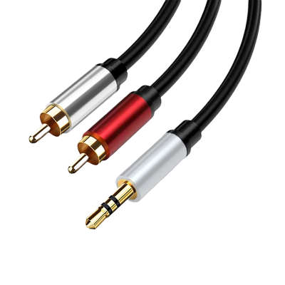 音频线一分二3.5mm莲花头