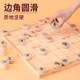 Chinese chess solid wood large adult primary school children's oak chess set portable wooden folding chessboard storage