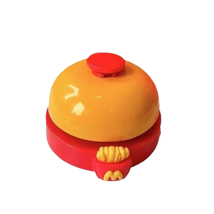 麦当劳铃铛手按抢答铃抢拍神器前台取餐铃餐桌铃宠物按摇铃麦当当