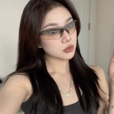 Серебряные дорожные солнцезащитные очки для велоспорта, ветрозащитные защитные очки подходит для мужчин и женщин, европейский стиль