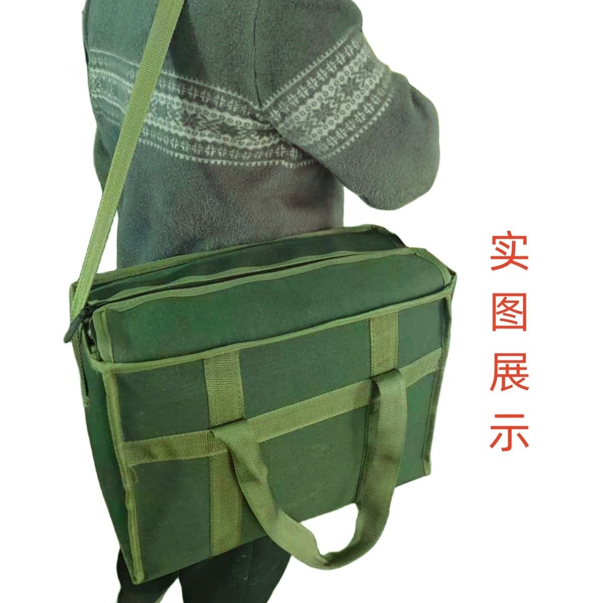 多功能帆布工具包：工人的贴心伴侣