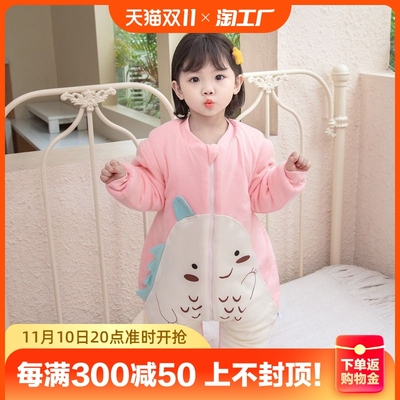 taobao agent Children's demi-season sleeping bag, pijama, universal blanket