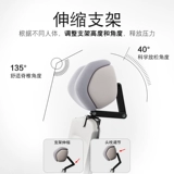 Офисное кресло головное подушка для спального компьютера и стула с высокой головой, откидывающейся назад и подушкой для шеи на обеденном перерыве