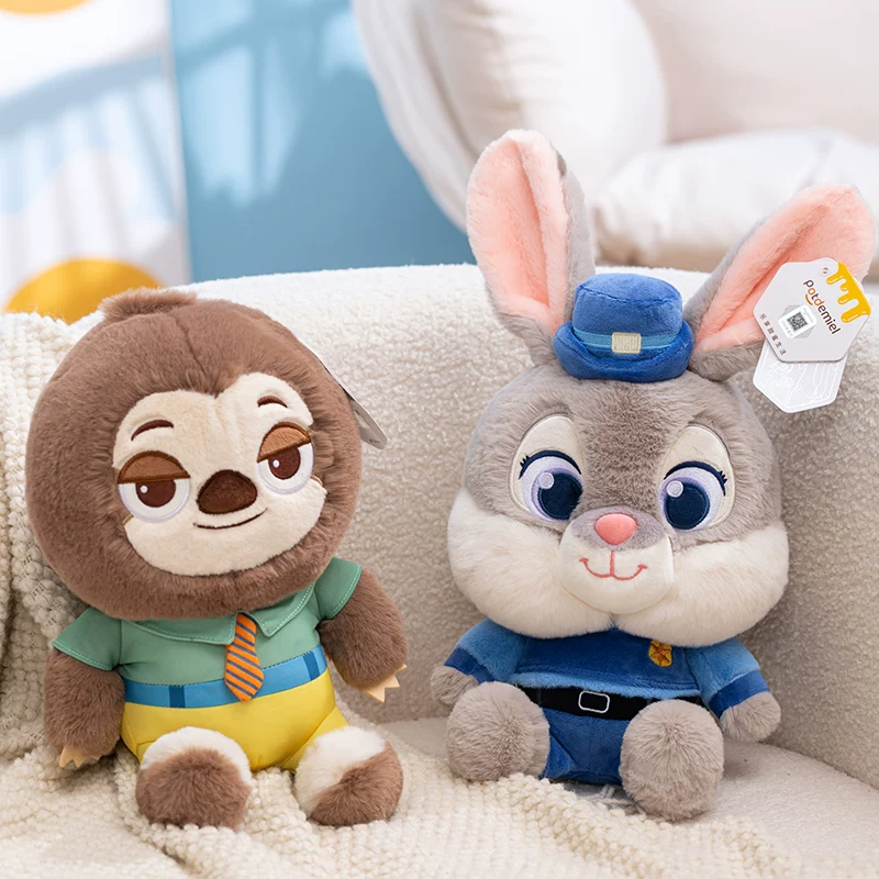 Cute soft plush toy with animals, doll, pillow