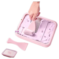 Fried yogurt machine household small fried ice machine childrens mini diy homemade plug-in free fried ice cream machine fried ice tray