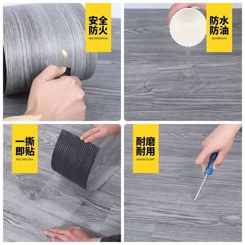 Самоклеющаяся наклейка из ПВХ, износостойкие пластиковые водостойкие обои на стену