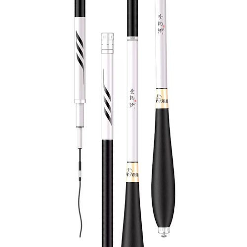 Рыбная стержня Ультра -свет -хард углерод 37 настроен 28 тональных 19 тональных полярных супер мелких полюсов десять большие рыболовные стержни легкие крупные объекты
