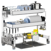 304 stainless steel kitchen sink rack dish storage dish rack above sink sink drain dish rack