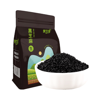 美农哥生黑芝麻500g|千人加购