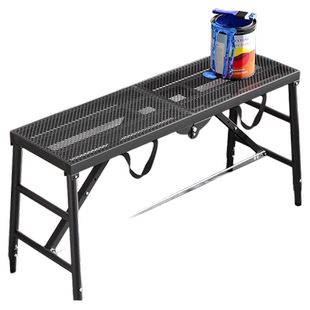 马凳折叠升降加厚防滑加强钢筋升降伸缩脚手架加高刮腻子装修马镫