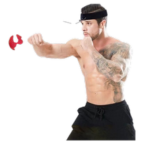 Head-mounted boxing reaction ball speed ball boxing ball fighting magic ball decompression training equipment focus rebound