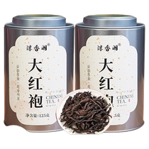 2024 New Tea Dahongpao Cinnamon Wuyi Rock Tea Carbon Roasted Strong Fragrance Durable Tea Oolong Tea Canned Gift Bulk