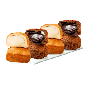 爆浆巧克力熔岩面包老酸奶味流心欧包早餐代餐下午茶茶点整箱夹心