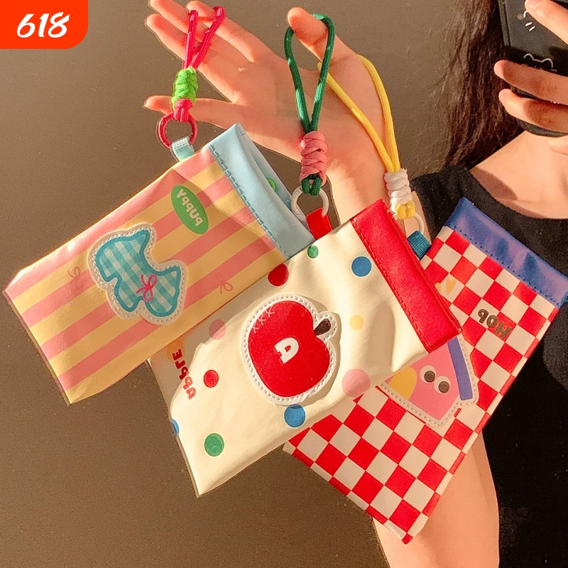 Cute Dopamine Glasses Bag for Women, Portable Anti-Pressure and Anti-Scratch Protective Sunglasses Storage Bag, Hanging Bag, 2026 New Model Cute Dopamine Glasses Bag for Women, Portable Anti-Pressure and Anti-Scratch Protective Sunglasses Storage Bag, Hanging Bag, 2026 New Model