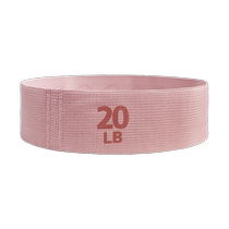 Yoga élastique band Practice Tedents de la hanche Divine Instrumental Plastic Knit Elastic Circle Resistance Band Fitness Female Honey Peach Hip Deep Squat Hip