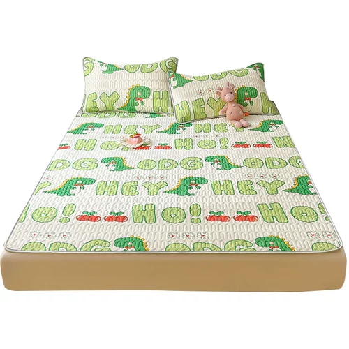 Летний шелковый коврик, комплект для школьников, матрас для кровати, простыня, 3 предмета