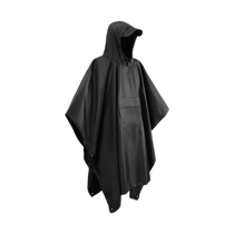 Outdoor three-in-one cloak raincoat poncho backpack hiking and mountaineering multi-functional adult cycling mat canopy and rainproof