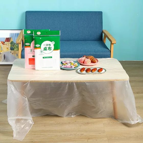 식탁보 일회용 식탁보 두꺼운 상업용 가정용 호텔 레스토랑 원형 테이블 사각형 테이블 캠핑 도매 방수 케이터링