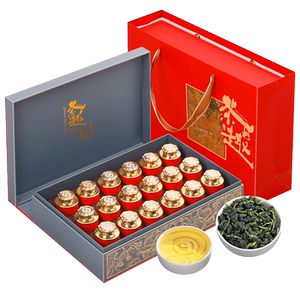 特级安溪铁观音兰花香茶叶新茶浓香型乌龙茶高档礼盒送长辈高山茶