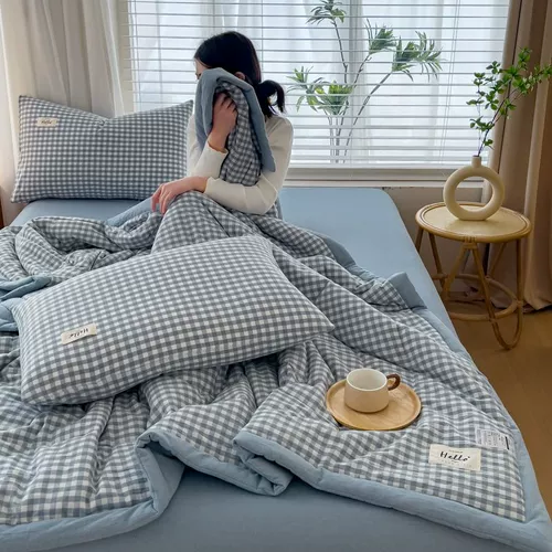 Летнее одеяло, хлопковая ткань, летнее тонкое прохладное одеяло для школьников