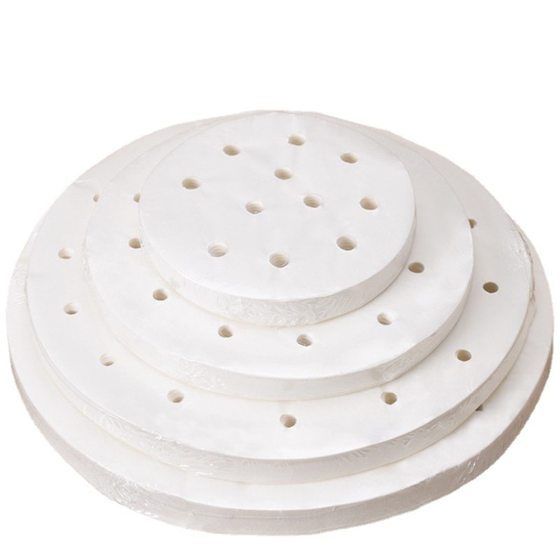 원형 실리콘 종이빵 에어프라이어 찐빵 접착방지지 1팩(약 50장)
