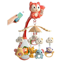 Newborn baby bed bell 0-1 years old 3-6 months baby toys rotatable educational bedside rattle car pendant hanging