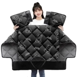 Ветрозащитный водонепроницаемый электромобиль, раздельный комбинезон для велоспорта, защита от солнца, фиксаторы в комплекте