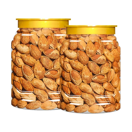 Консервированный миндаль в скорлупе, миндаль, миндаль, снеки из сухофруктов бадам, новогодняя продукция с ароматом орехового молока