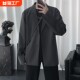 Spring and autumn new suit jackets for men, trendy brands, loose and handsome small suits, Korean style casual dk uniform tops for boys