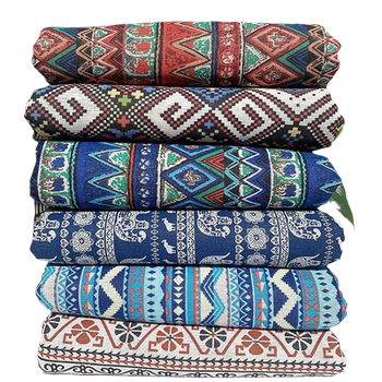 Boho style cotton linen fabric 5m pillow fabric Boho style cotton linen fabric 5m pillow fabric