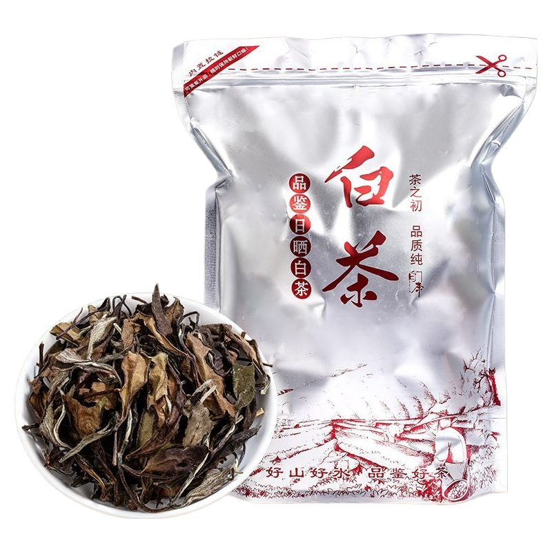 福鼎老白茶官方旗艦店十年陳壽眉福建白茶棗香散茶茶葉袋裝自己喝
